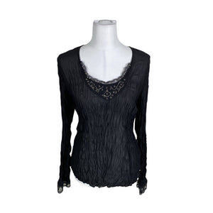 Unisex s.Oliver - Pluus, suurus 40 - Must (1)