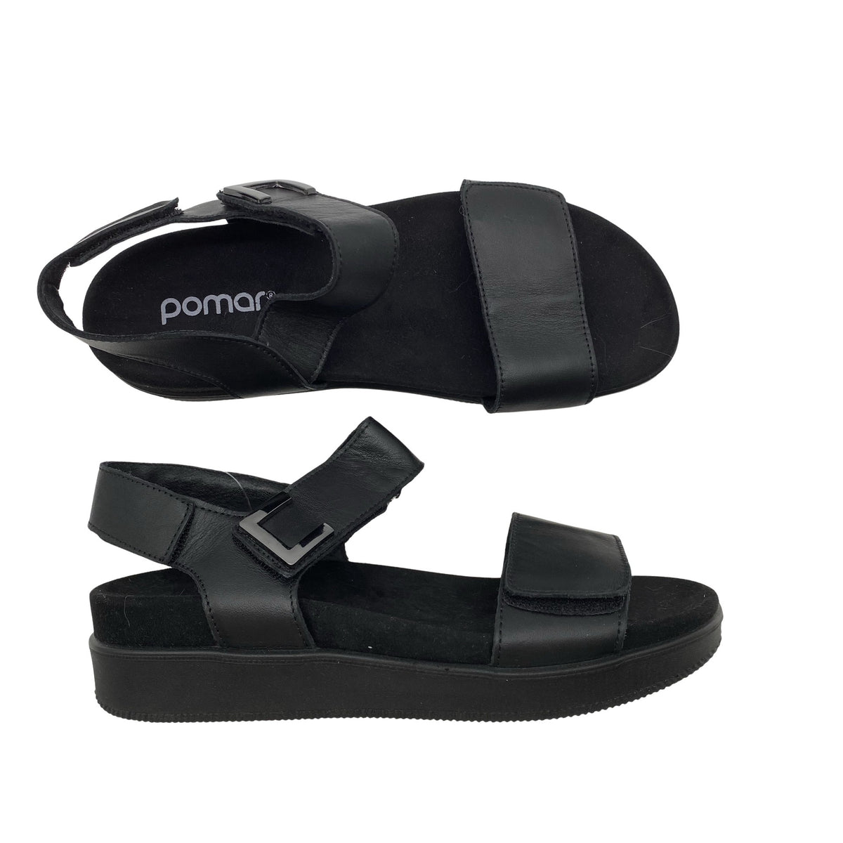 Unisex Pomar - Rihmikud, suurus 40 - Must (1)
