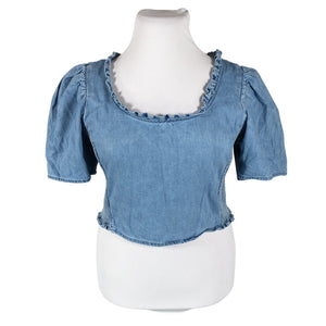 Unisex Levi's - Lühikeste käistega pluus, suurus 42 - Helesinine (1)
