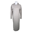 Unisex Nanso - Kootud kleit, suurus 36 - Hall ()