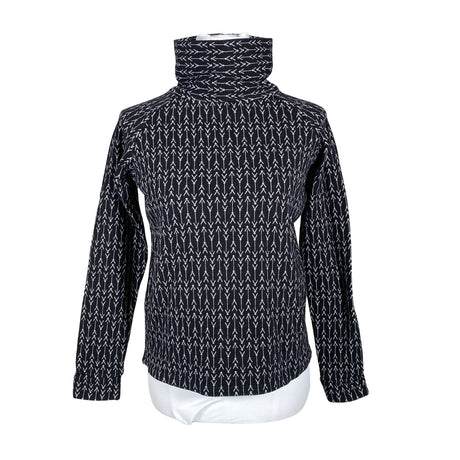 Unisex Nouki - Trikotaažist pluus, suurus 36 - Must ()