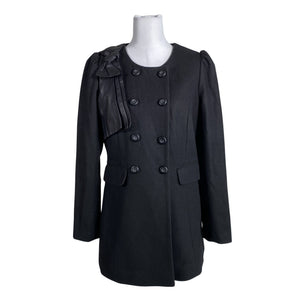 Unisex Morgan - Villane mantel, suurus 40 - Must (1)