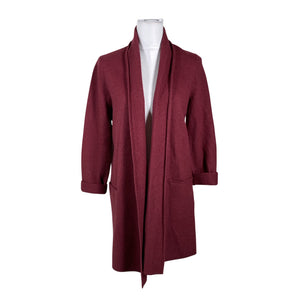 Unisex Peter Hahn - Kardigan, suurus 38 - Veinipunane (1)