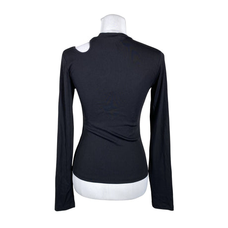Unisex Envii - Trikotaažist pluus, suurus 38 - Must (2)