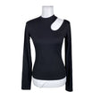Unisex Envii - Trikotaažist pluus, suurus 38 - Must ()