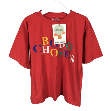 Unisex Bobo Choses - T-särk, suurus 128 - 134 - Punane ()