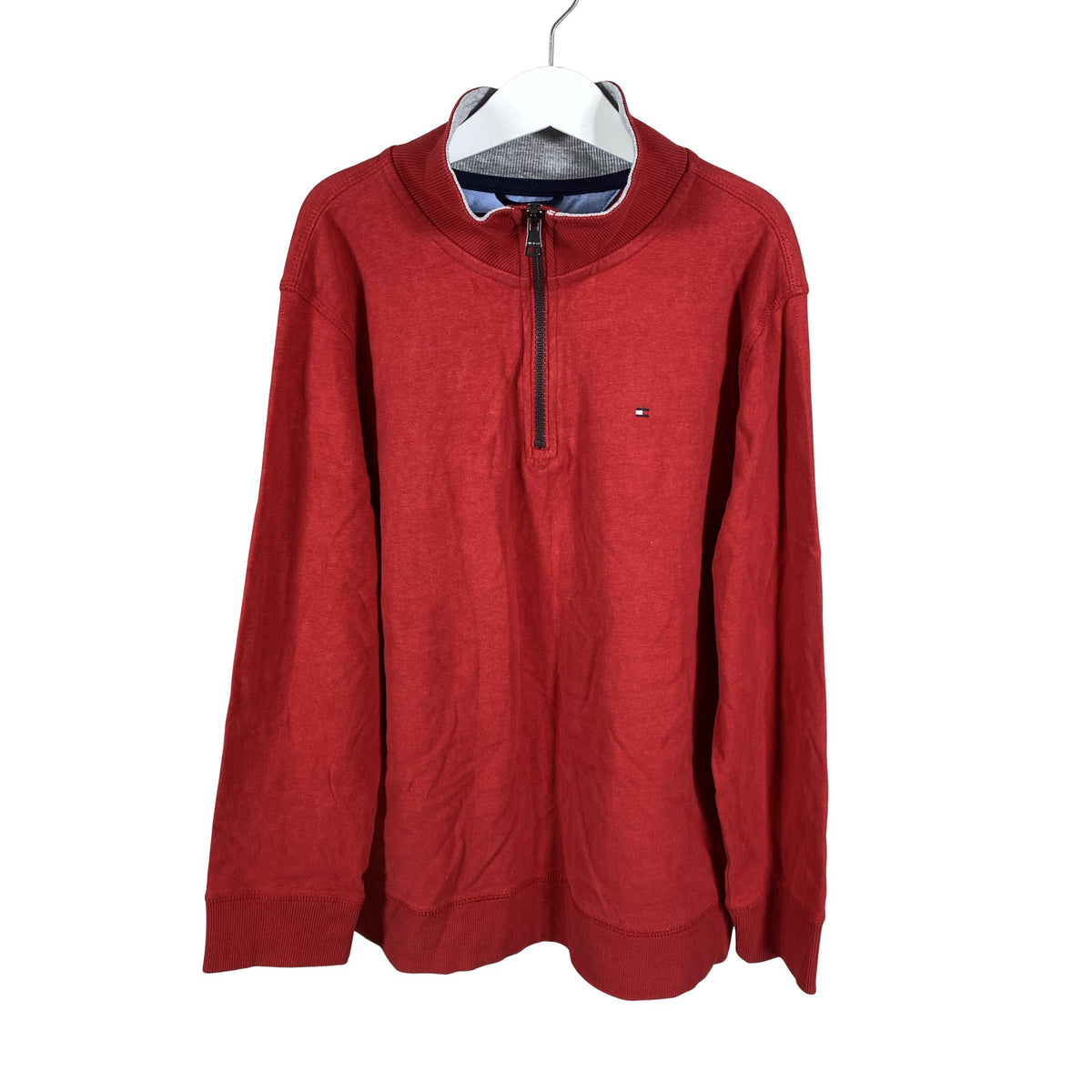 Unisex Tommy Hilfiger - Trikotaažist pluus, suurus 146 - 152 - Punane (1)