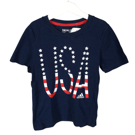 Unisex Adidas - T-särk, suurus 122 - 128 - Sinine (2)