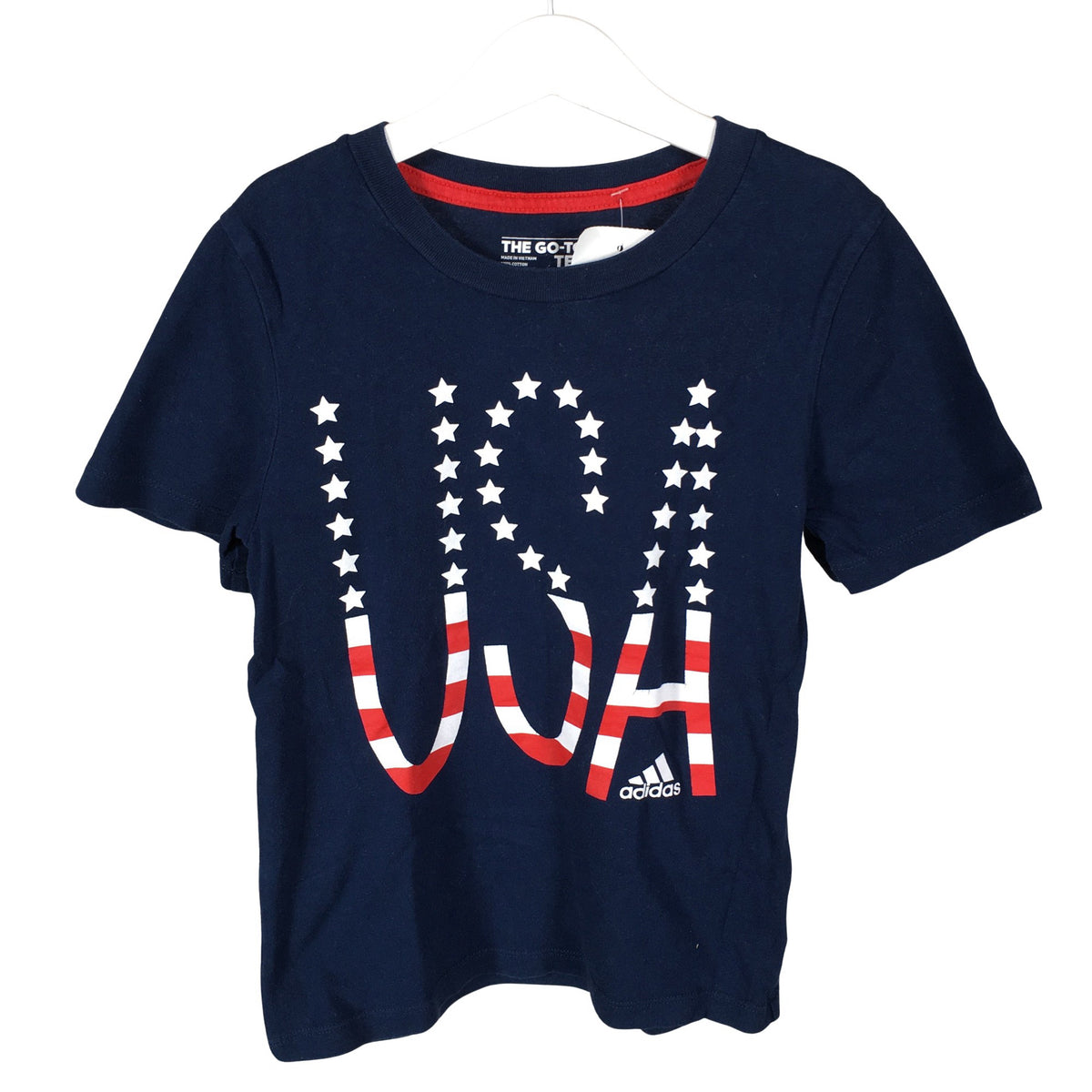 Unisex Adidas - T-särk, suurus 122 - 128 - Sinine (1)