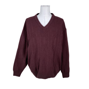 Unisex Brenda - Kampsun, suurus 40 - Veinipunane (1)