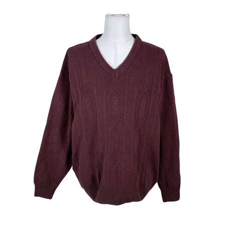 Unisex Brenda - Kampsun, suurus 40 - Veinipunane ()