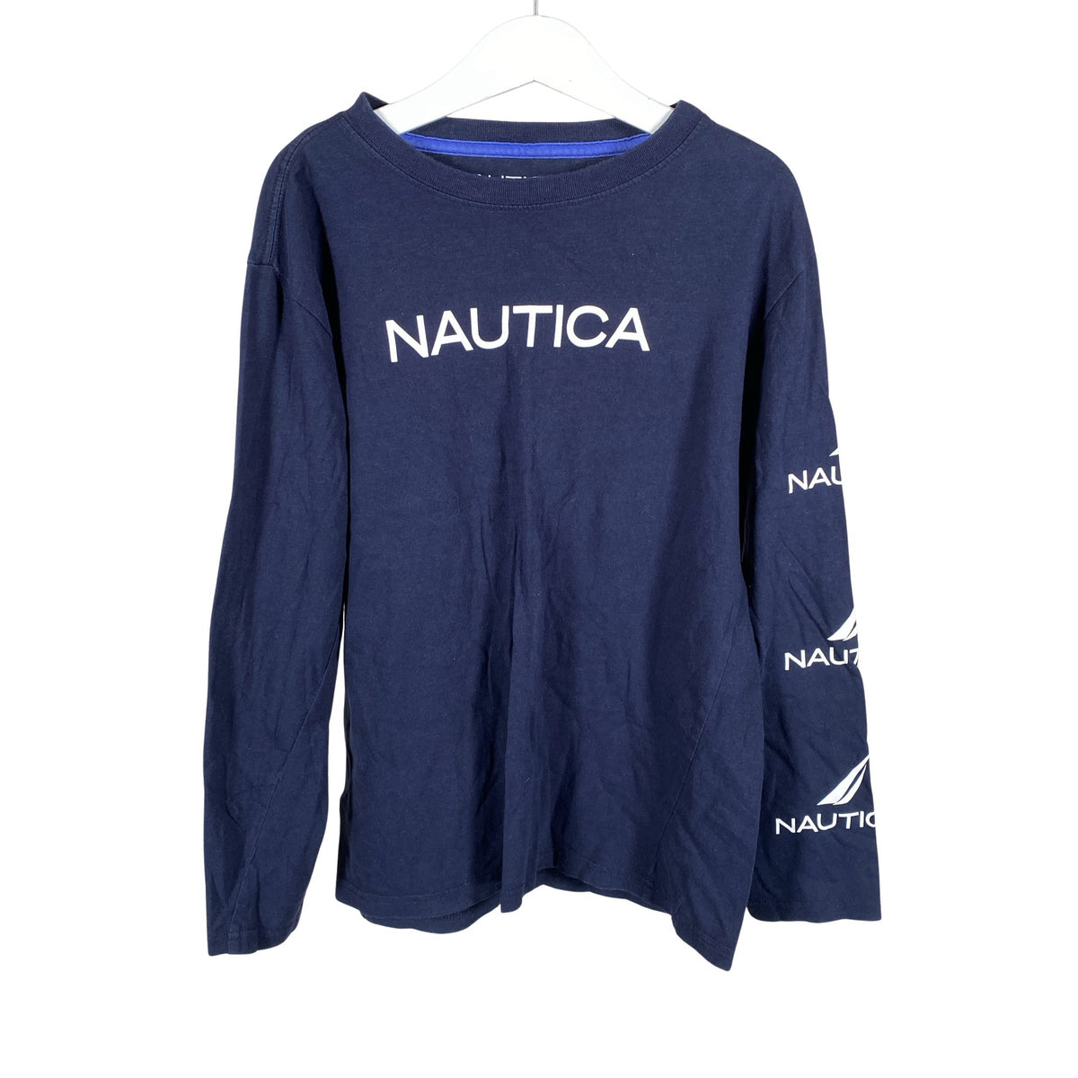 Unisex Nautica - Trikotaažist pluus, suurus 146 - 152 - Sinine (1)