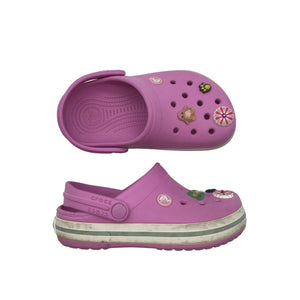 Unisex Crocs - Lahtise kannaga jalanõud, suurus 32 - Heleroosa (1)