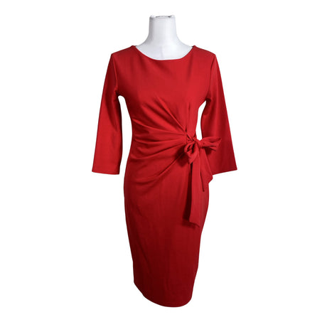 Unisex Goddiva - Trikotaažist kleit, suurus 38 - Punane ()