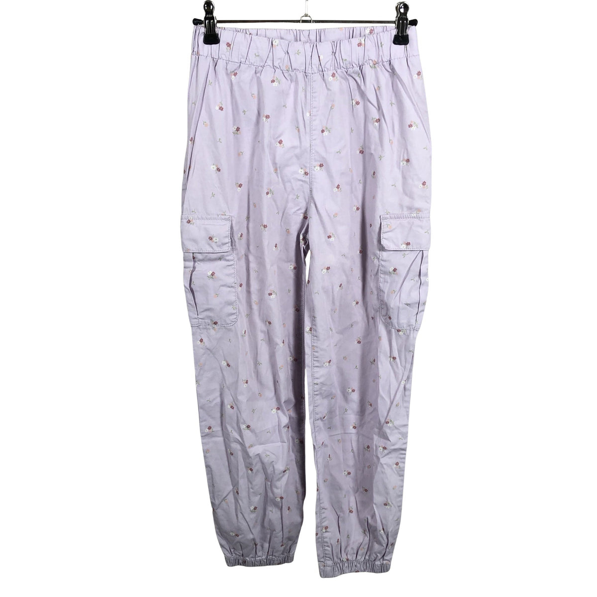 Unisex Lindex - Mittevenivad püksid, suurus 134 - 140 - Lilla (1)