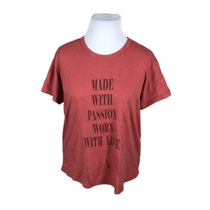 Unisex Mos Mosh - T-särk, suurus 42 - Punane (1)