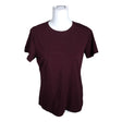 Unisex Noom - T-särk, suurus 40 - Veinipunane ()