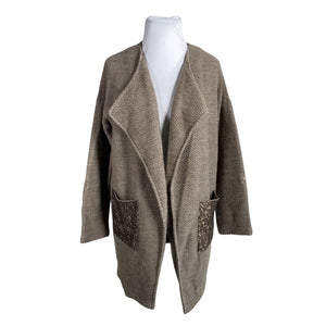 Unisex Betty Barclay - Kardigan, suurus 42 - Pruun (1)