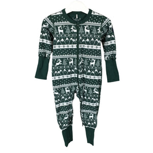 Unisex Polarn O. Pyret - Ööpesu, suurus 74 - 80 - Roheline (1)