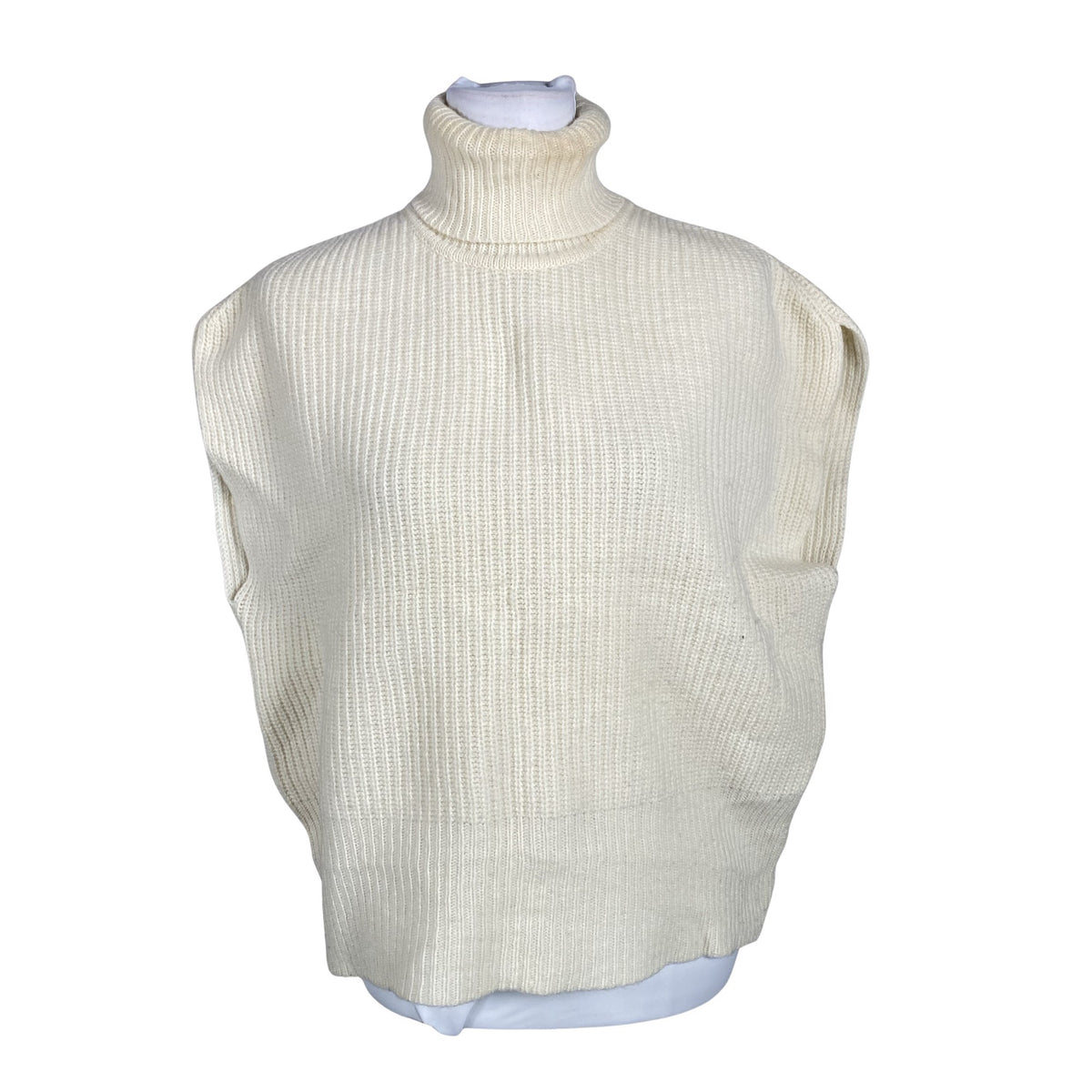 Unisex NOSH - Kootud vest, suurus 36 - Looduslik valge (1)