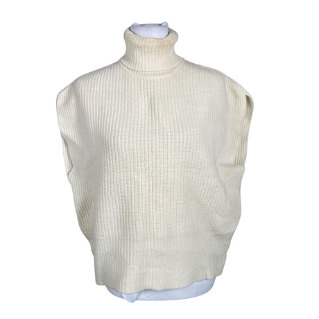 Unisex NOSH - Kootud vest, suurus 36 - Looduslik valge ()