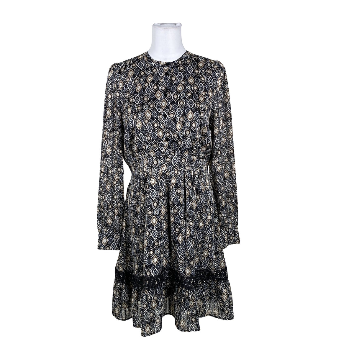 Unisex Rue de Femme - Õhuke kleit, suurus 36 - Must (1)