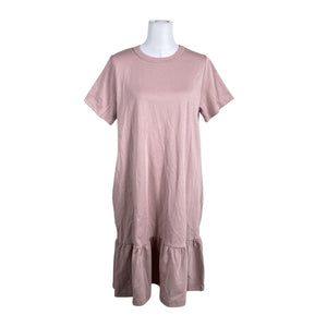 Unisex Toive - Trikotaažist kleit, suurus 40 - Heleroosa (1)