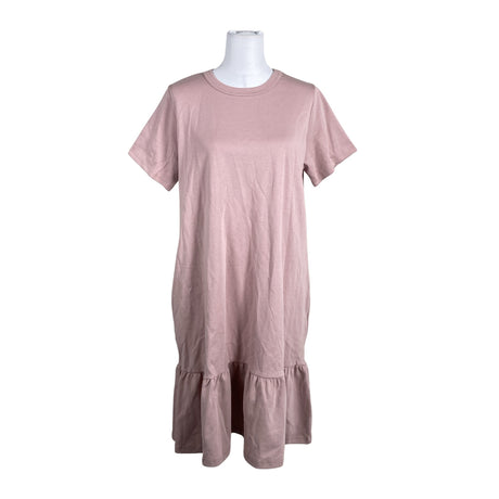 Unisex Toive - Trikotaažist kleit, suurus 40 - Heleroosa ()