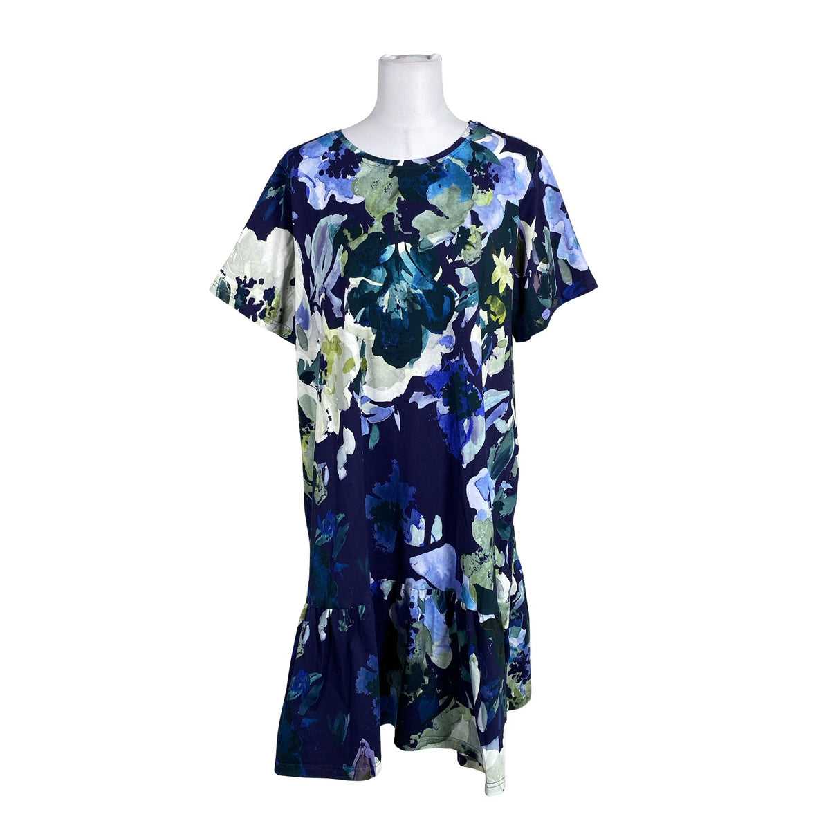 Unisex Kaiko - Trikotaažist kleit, suurus 40 - Sinine (1)