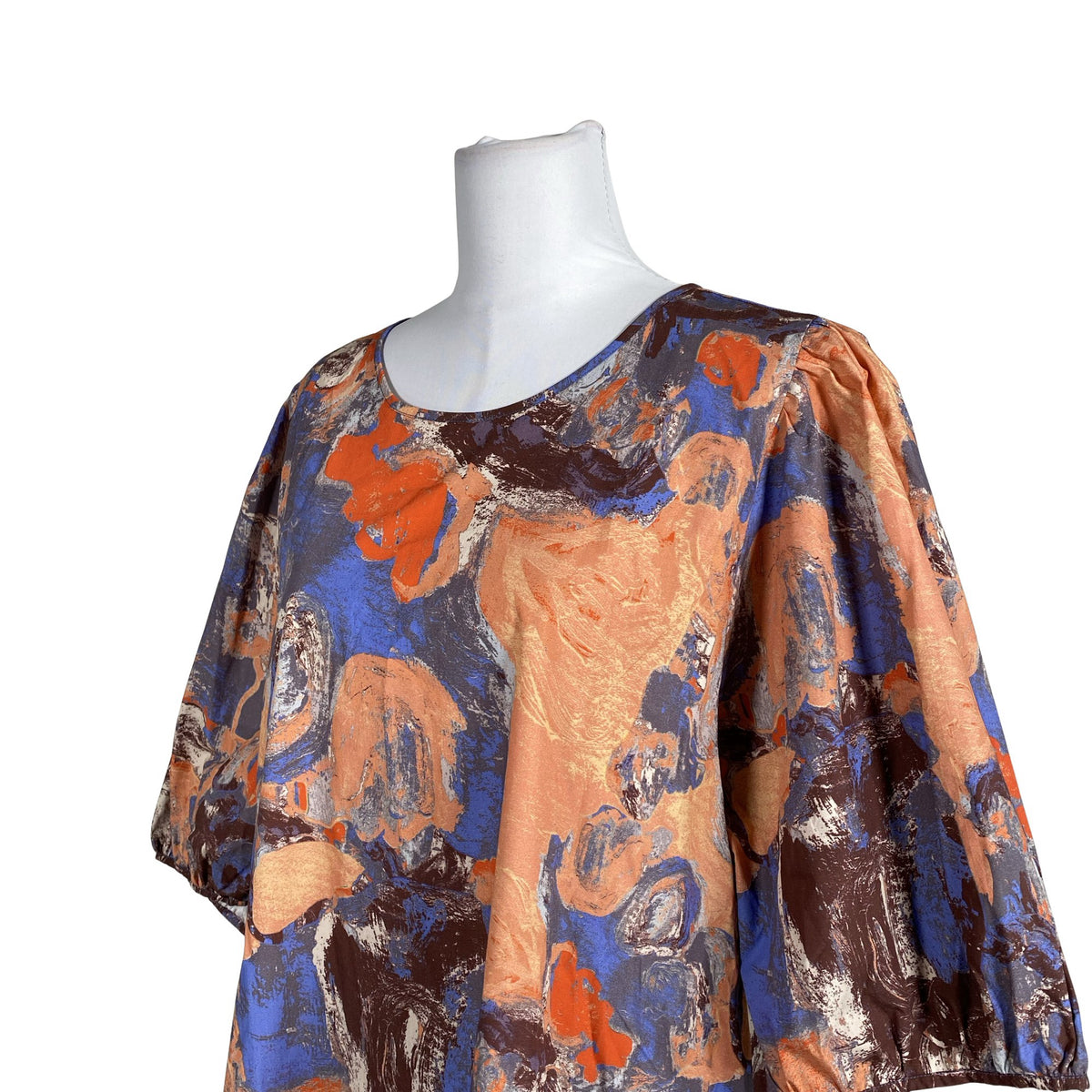 Unisex Aarrelabel - Mitteveniv kleit, suurus 40 - Oranž (2)