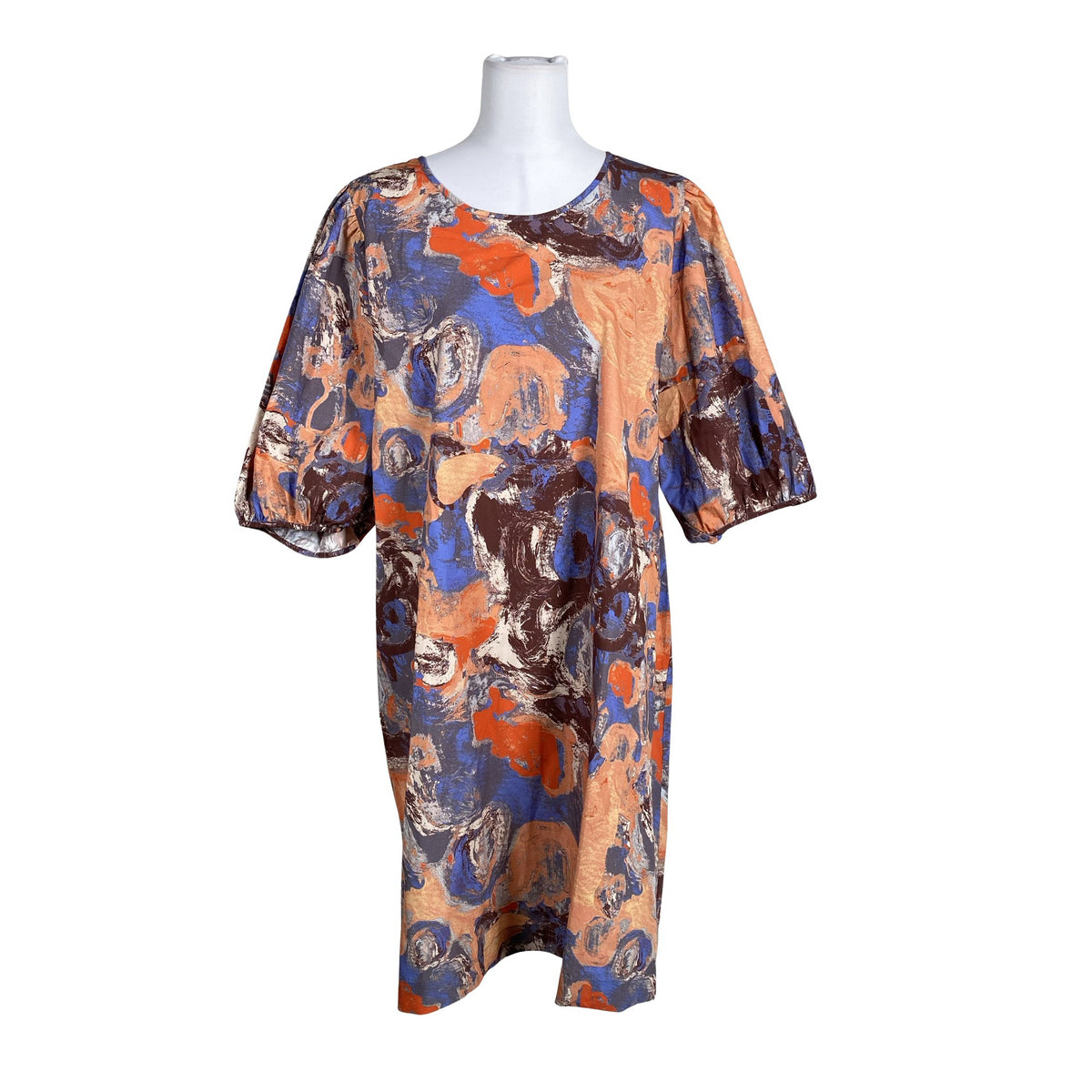 Unisex Aarrelabel - Mitteveniv kleit, suurus 40 - Oranž (1)