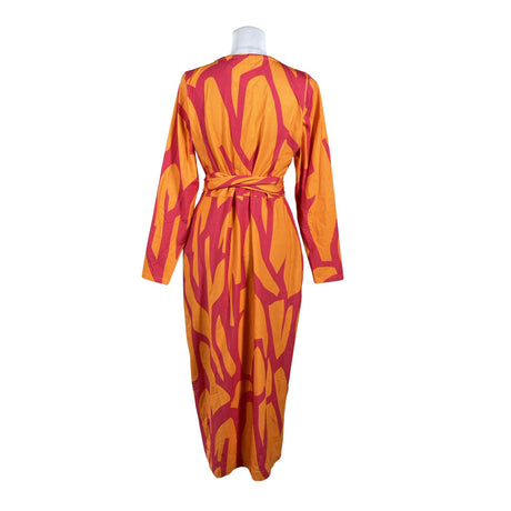 Unisex Nakoa - Trikotaažist kleit, suurus 40 - Oranž (2)
