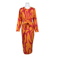 Unisex Nakoa - Trikotaažist kleit, suurus 40 - Oranž ()