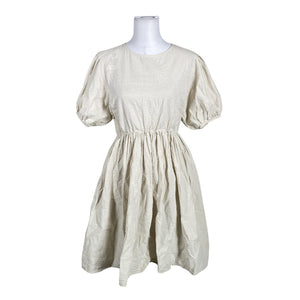 Unisex Handmade - Õhuke kleit, suurus 36 - Beige (1)