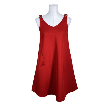 Unisex Adolfo Dominguez - Mitteveniv kleit, suurus 36 - Punane ()