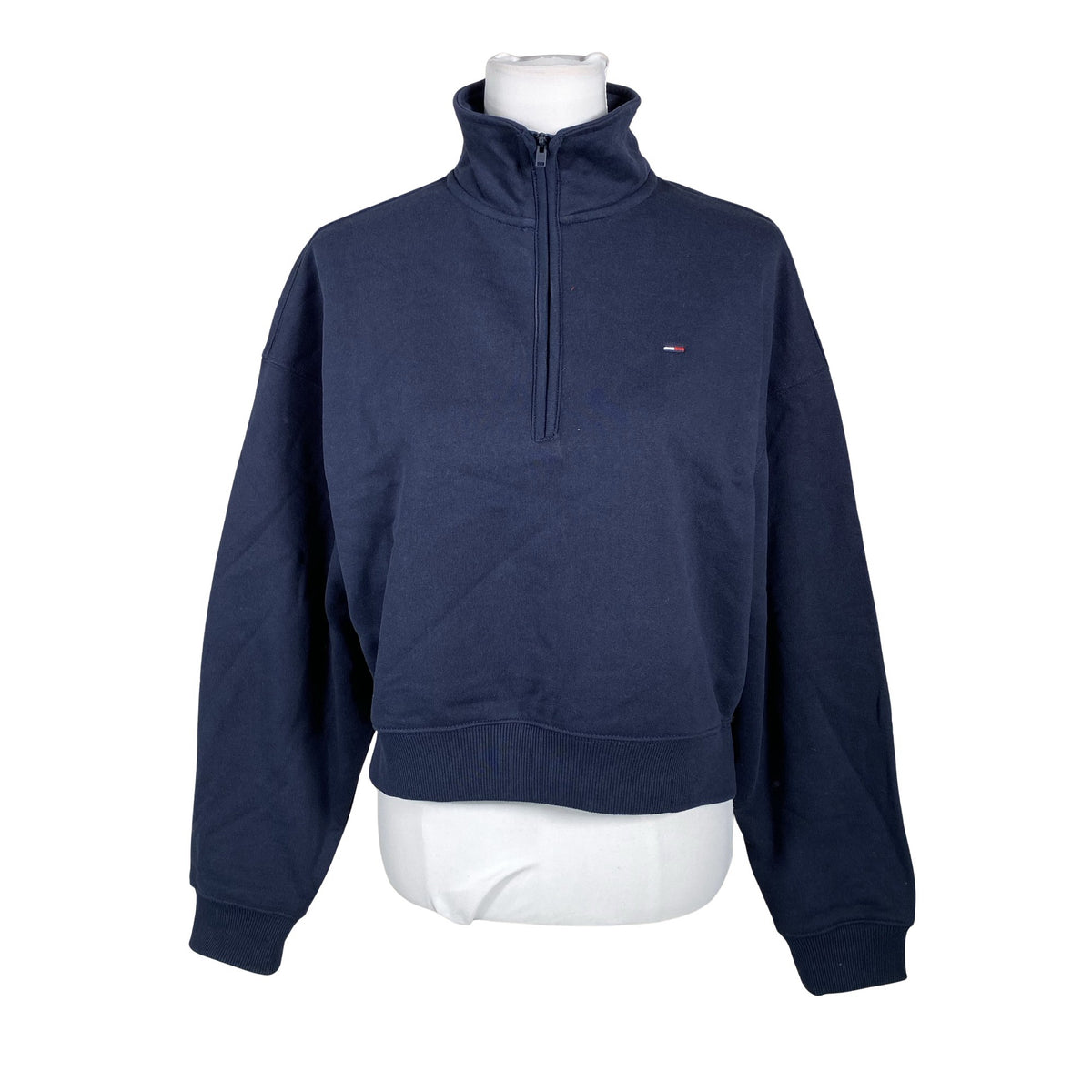 Unisex Tommy Jeans (Tommy Hilfiger) - Dressikangast pluus, suurus 38 - Sinine (1)