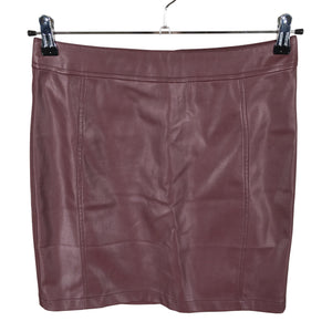Unisex Lipsy London - Nahkseelik, suurus 38 - Veinipunane (1)