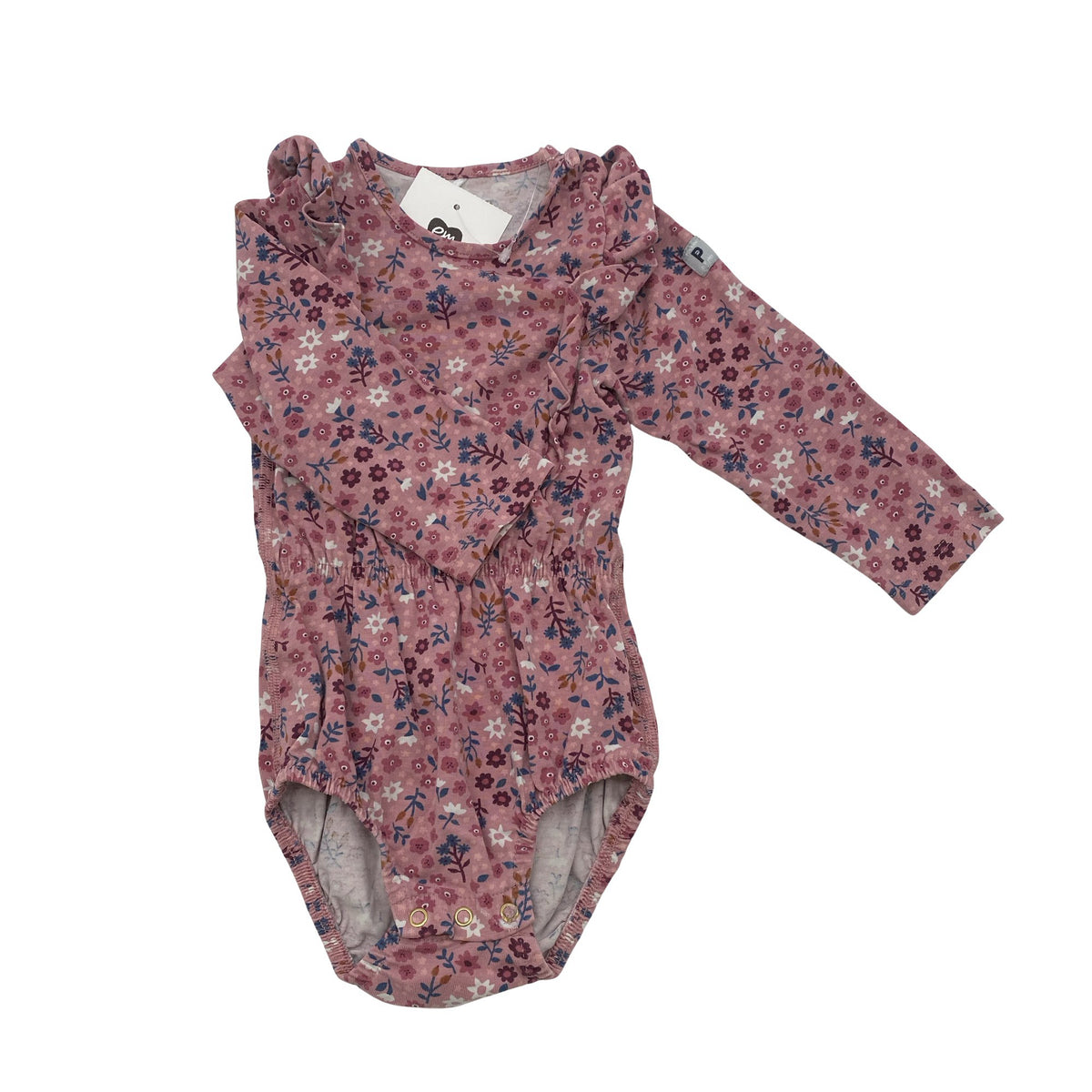 Unisex Polarn O. Pyret - Bodi, suurus 62 - 68 - Heleroosa (1)