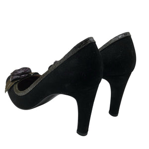 Unisex Sergio Rossi - Kontsakingad, suurus 38 - Must (3)