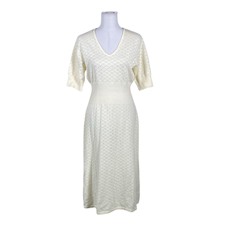 Unisex Nanso - Kootud kleit, suurus 38 - Looduslik valge ()