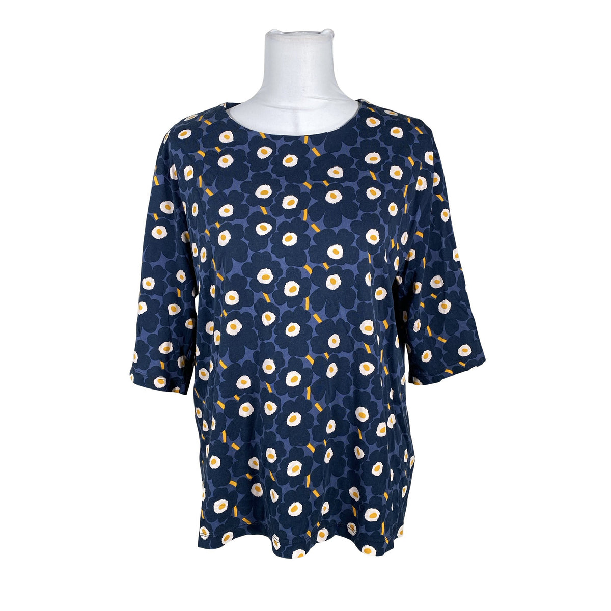 Unisex Marimekko - Trikotaažist pluus, suurus 38 - Sinine (1)