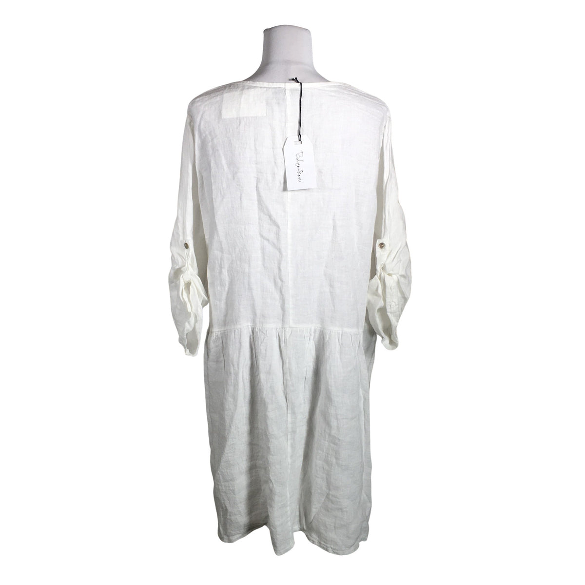 Unisex Bohemiana - Mitteveniv kleit, suurus 40 - Valge (2)