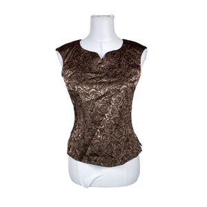 Unisex Tazzia - Pidulik top, suurus 36 - Pruun (1)