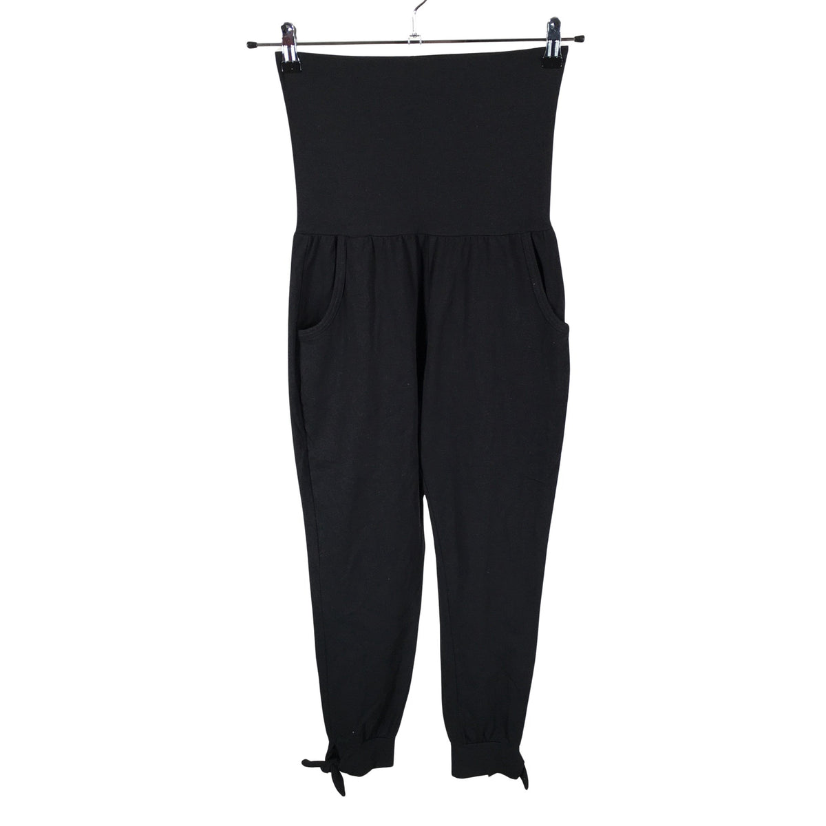 Unisex NOSH - Trikotaažist püksid, suurus 34 - Must (1)