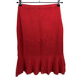 Unisex Pierre Cavallo - Kootud seelik, suurus 36 - Punane ()