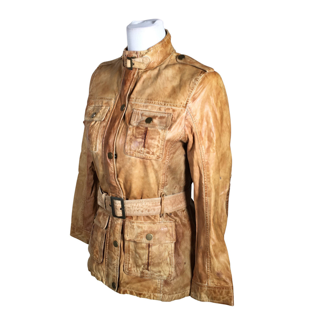 Unisex Saki - Nahktagi, suurus 38 - Pruun (3)