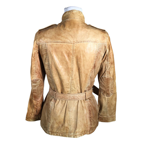 Unisex Saki - Nahktagi, suurus 38 - Pruun (2)