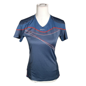 Unisex Craft - Spordisärk, lühikesed käised, suurus 38 - Sinine (1)