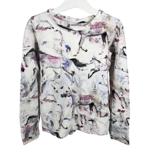 Unisex Gugguu - Dressikangast pluus, suurus 122 - 128 - Valge (1)