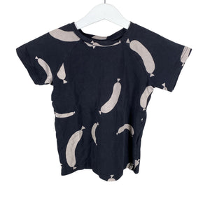 Unisex POMPdeLUX - T-särk, suurus 110 - 116 - Must (1)